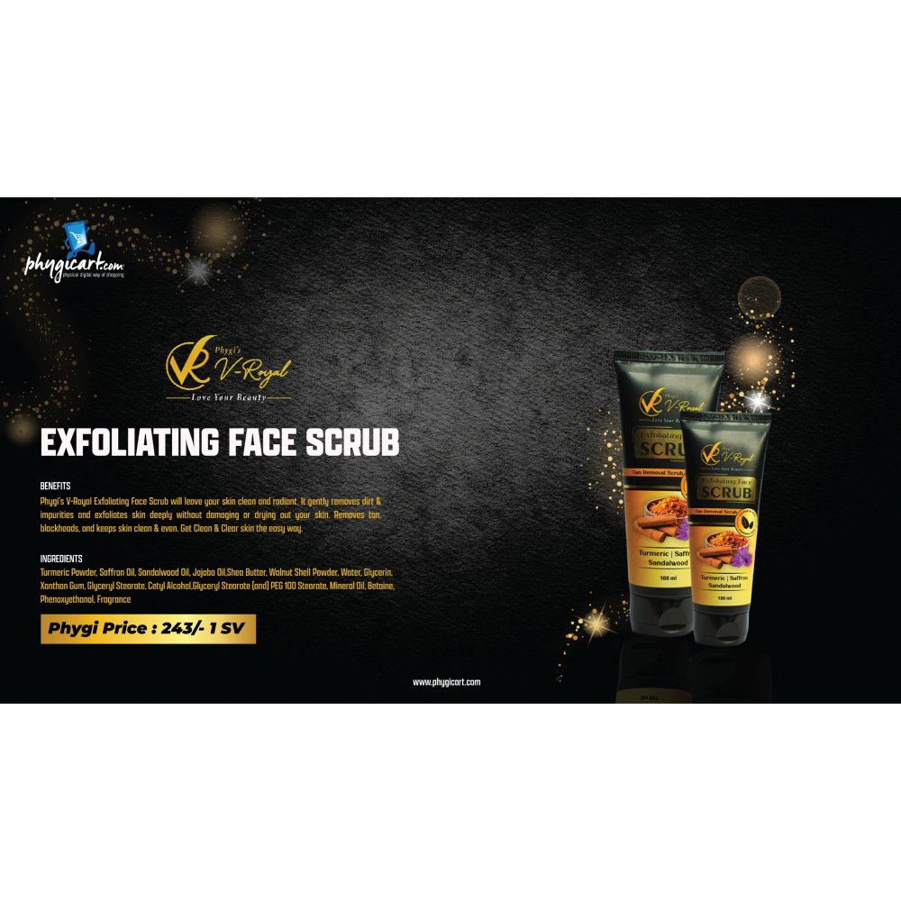 Phygi's V-Royal Exfoliating Face Scrub 100ml