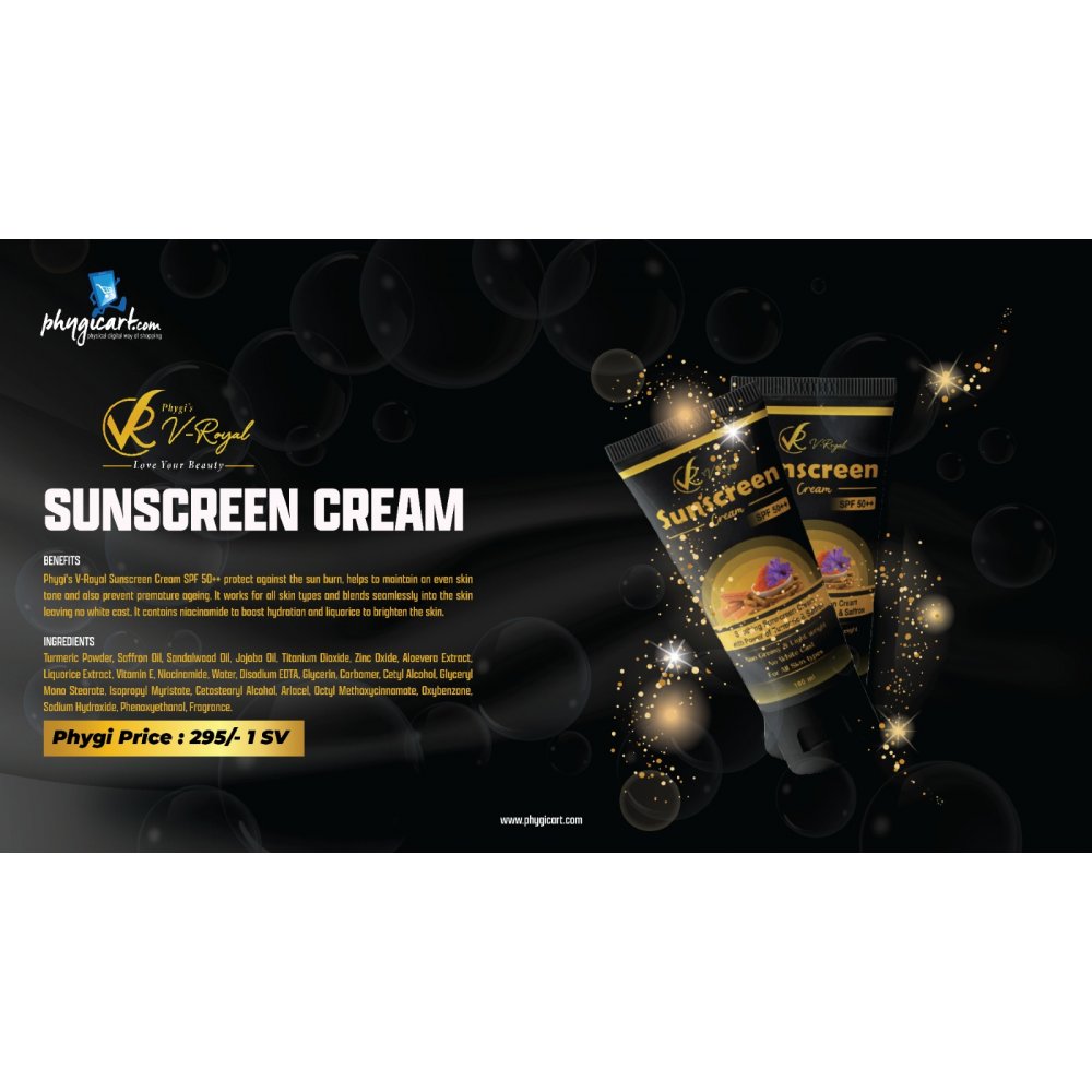 Phygi's V-Royal Sunscreen Cream 100ml