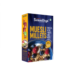 Svaasthya Millets Muesli Vanilla with added Fruits Nuts and Seeds 400gm