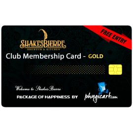 Shakesbierre Club Membership Card | GOLD