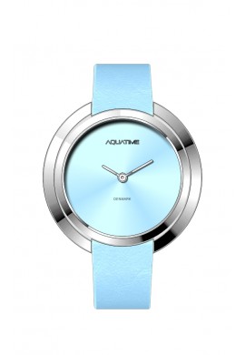 STAINLESS STEEL SILVER  AND BLUE COMBINATION COLOR- 30209-03