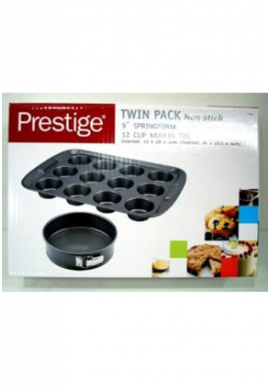 PRESTIGE 9 SPRINGFORM & 12 CUP MUFFIN PAN