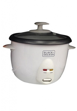 BLACK AND DECKER 1.0 Ltr. Non Stick Rice Cooker with Glass Lid RC1050-B5