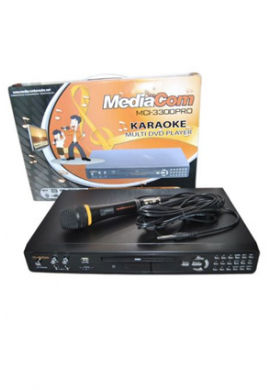 MediaCom pro DVD KARAOKE PLAYER WITH WIRED MIC - MCI 3300