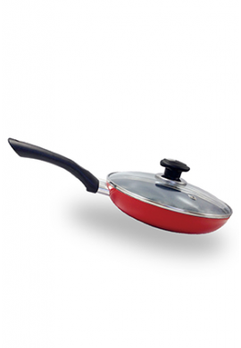 CERAMIC COATED FRYPAN WITH LID