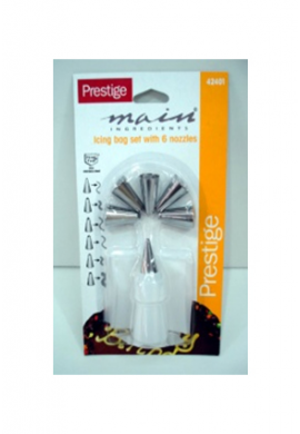 Prestige Ice Bag Set 6 Nozzles